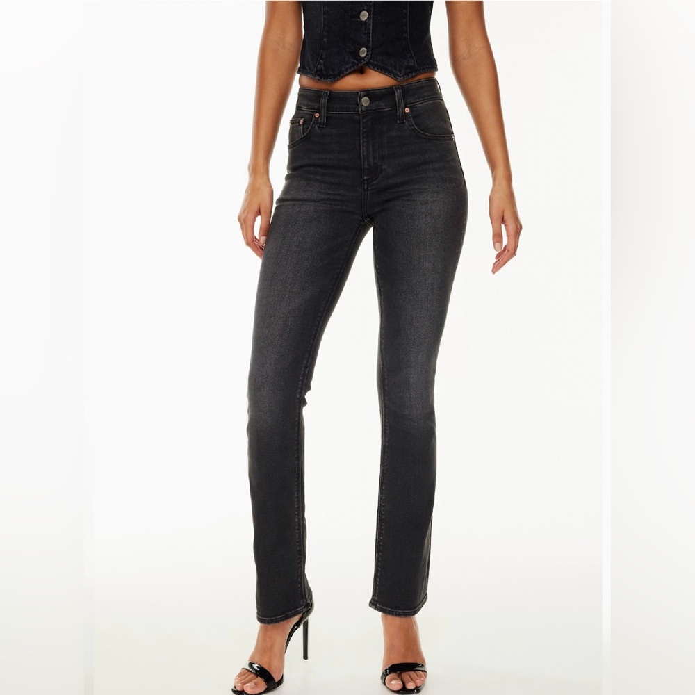 Aritzia Denim Forum The '90s Lexi Lo-rise Bootcut Denim Jeans 28